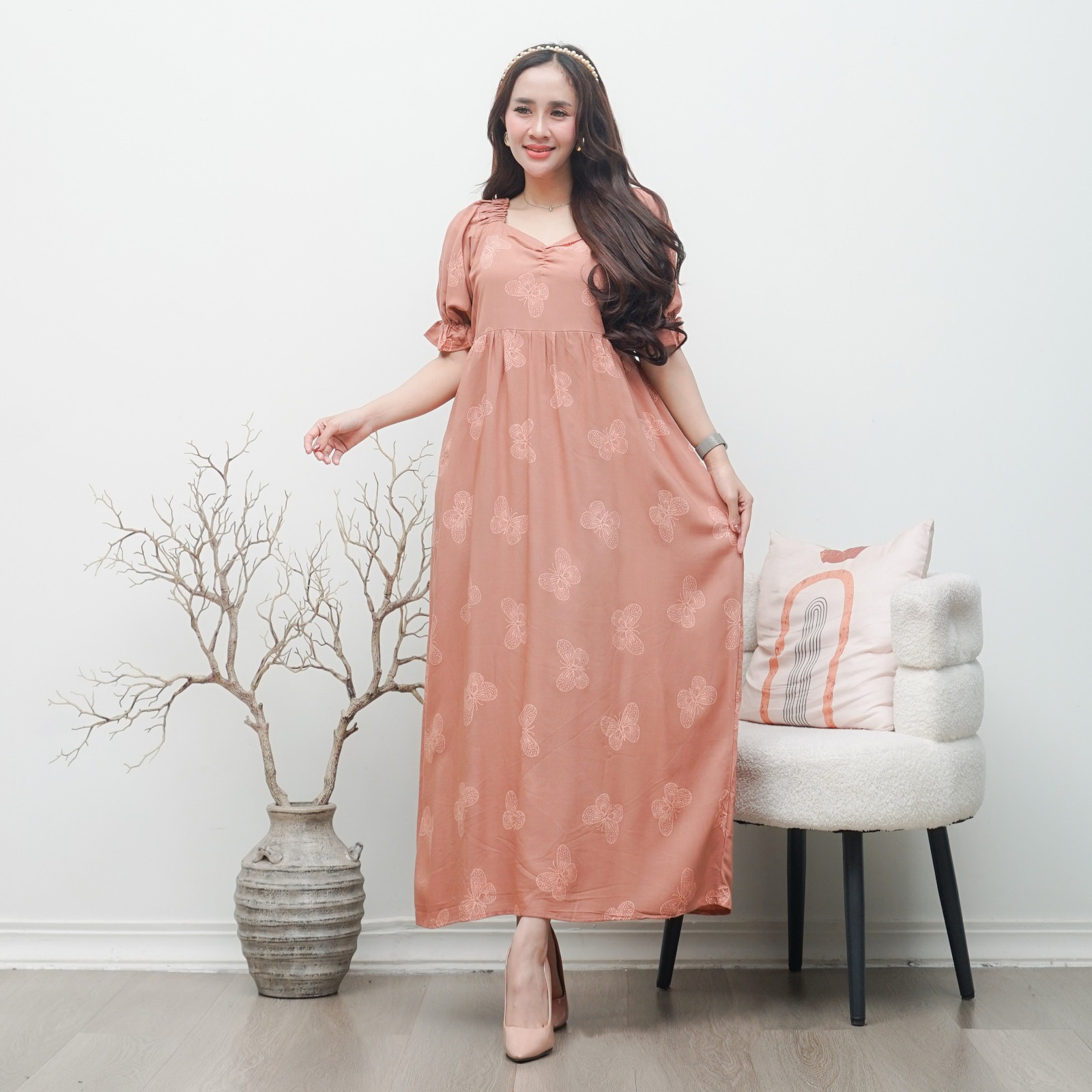 Daster Allya Rayon Warna Soft Best Seller